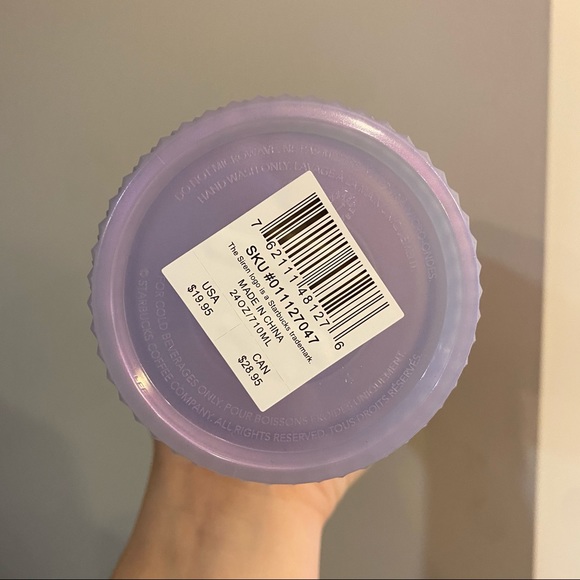 Starbucks Lilac Studded Cold cup - Picture 3 of 3